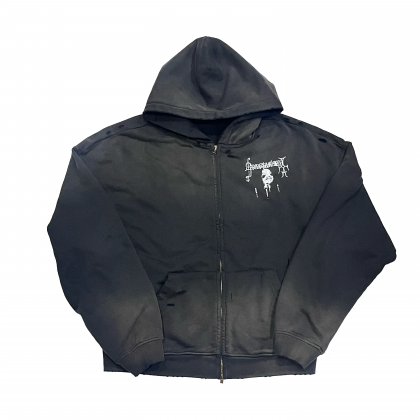 Grausamkeit Zip Up Hoodie