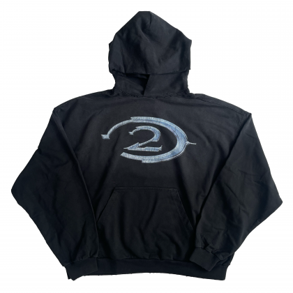 Halo 2 Logo Black Hoodie
