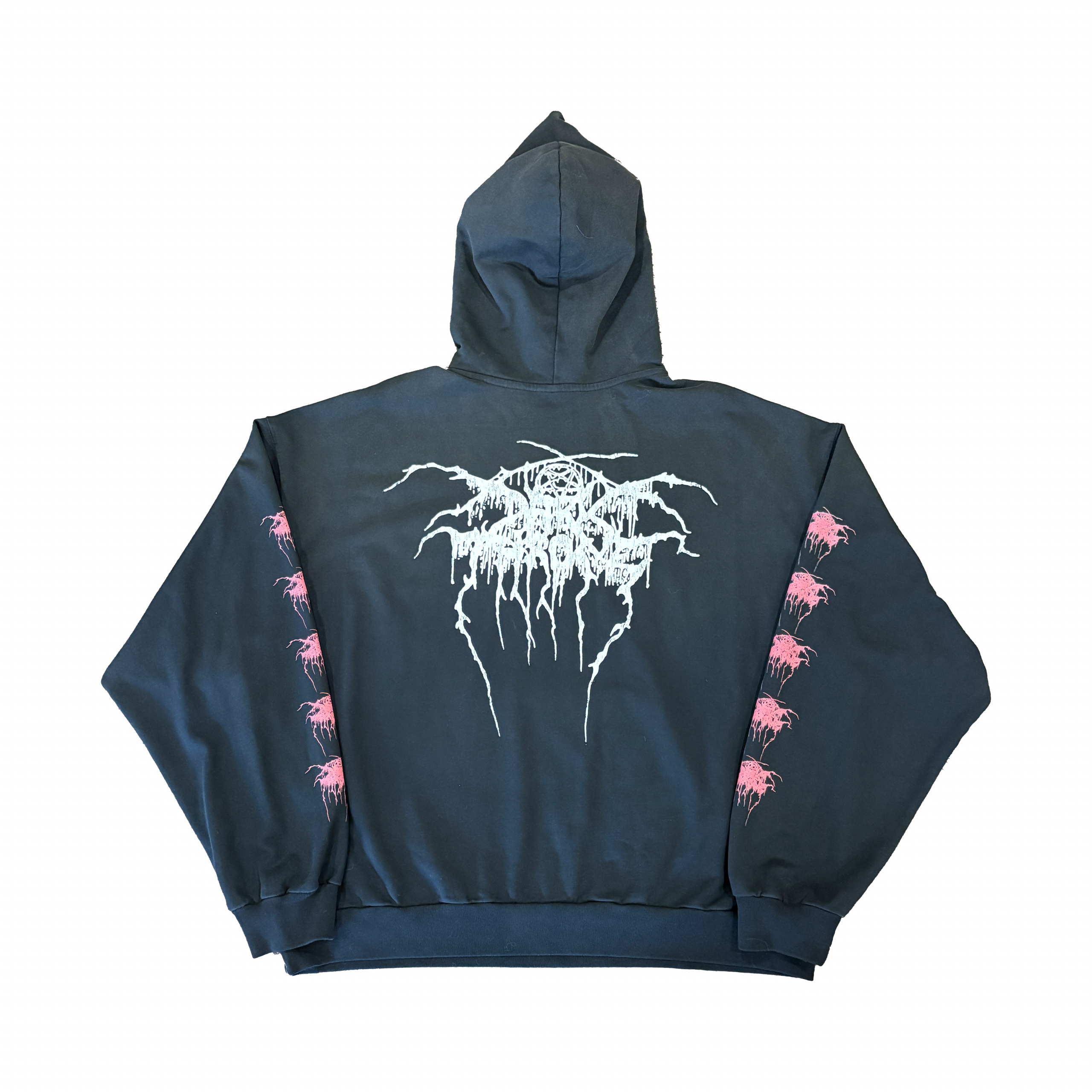 Darkthrone Hoodie - Red Logo - Image 2